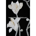 Unique Shell Made Magnolia Flower Shape Wall Picture for Decoration